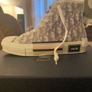 Dior Transparent Sneakers.